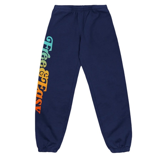 FREE & EASY HEAVY FLEECE SWEATPANTS Large - Picture 1 of 5